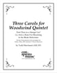 Three Carols for Woodwind Quintet P.O.D. cover